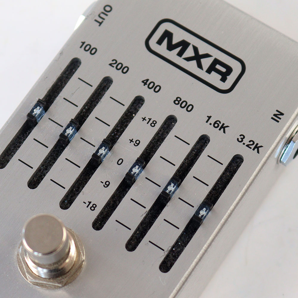 中古】 グラフィックイコライザー MXR M109S Six Band Graphic EQ 6バンド グライコ([USED] 6バンドグライコ  ノイズリダクション回路搭載) | web総合楽器店 chuya-online.com