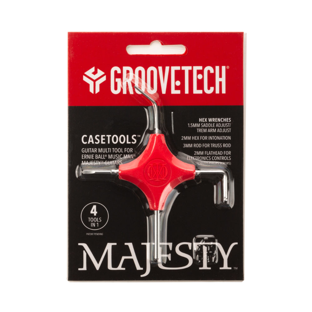 CruzTOOLS GrooveTech GUITAR MULTI-TOOL FOR ERNIE BALL MAJESTY GUITAR アーニーボール マジェスティー用リペアツールキット パッケージフロント画像