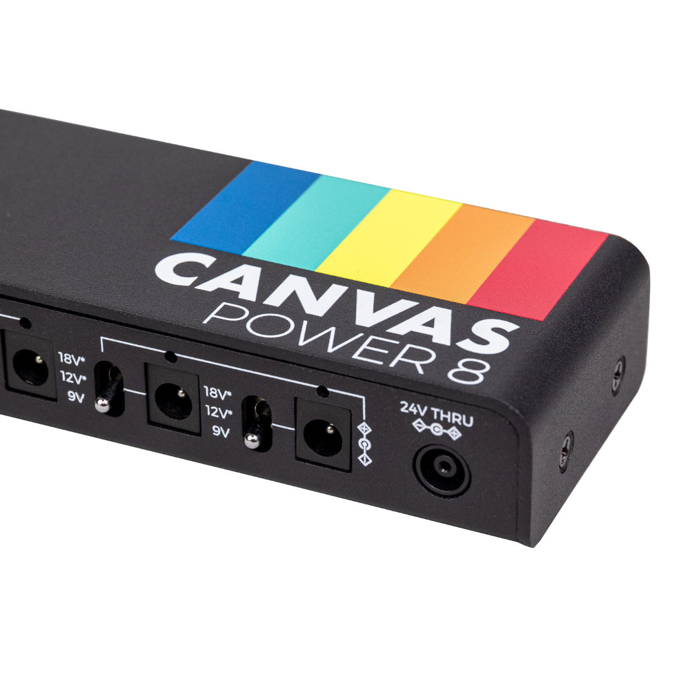 WALRUS AUDIO ウォルラスオーディオ WAL-CANV/PWR8 Canvas Power 8 パワーサプライ 専用電源アダプター付属 リンク側アップ画像