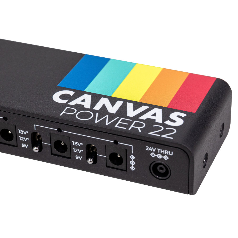 WALRUS AUDIO ウォルラスオーディオ WAL-CANV/PWR22 Canvas Power 22 パワーサプライ 専用電源アダプター付属 リンク側アップ画像