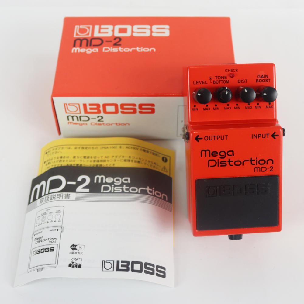 【中古】メガディストーション エフェクター BOSS MD-2 Mega Distortion ギターエフェクター ディストーション