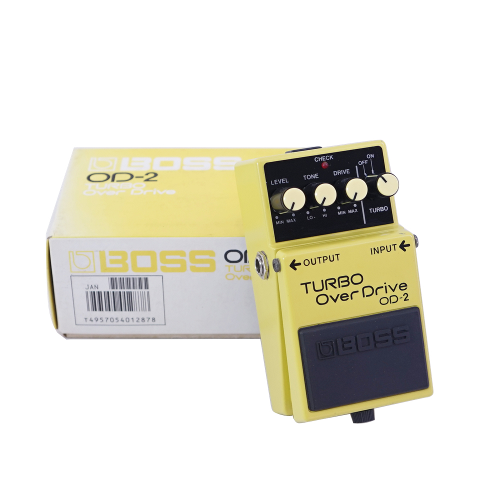 中古】ターボオーバードライブ エフェクター BOSS OD-2 TURBO OverDrive ボス ギターエフェクター([USED]  真空管アンプのような温かみのある自然な歪み) | web総合楽器店 chuya-online.com