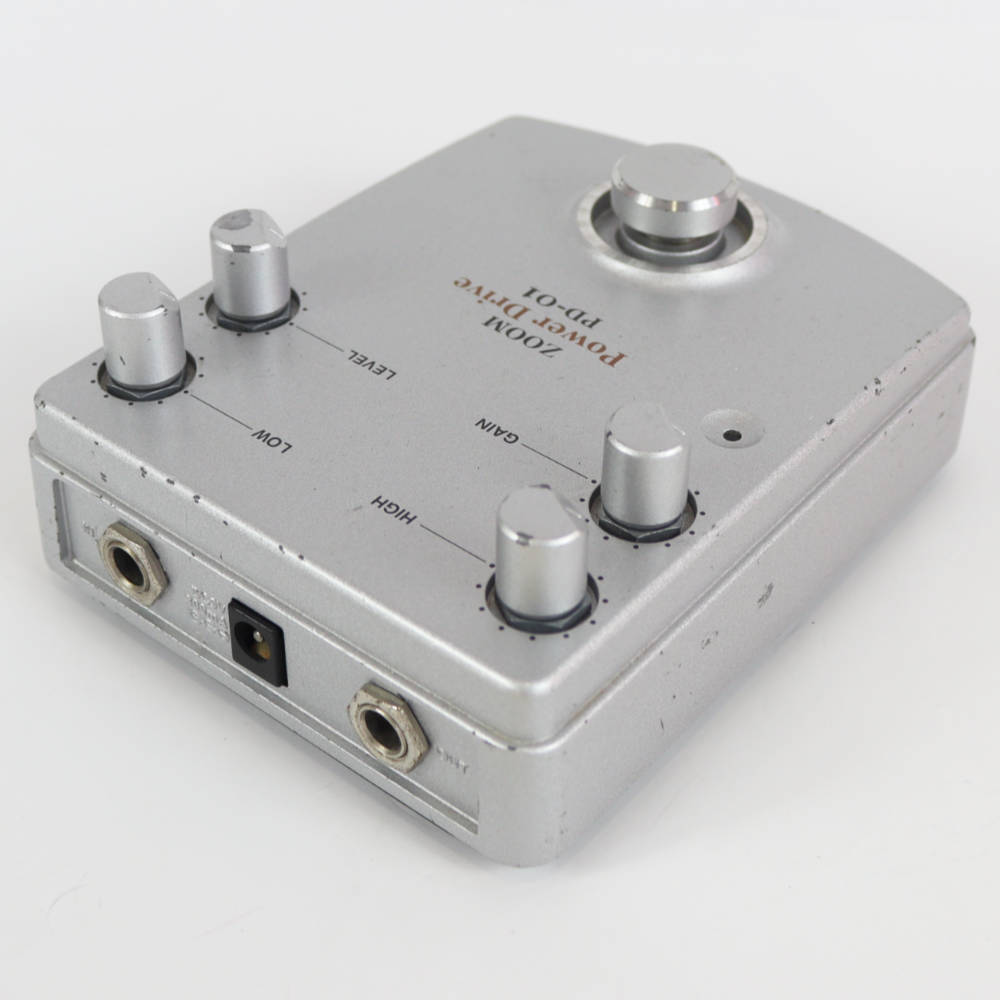 【中古】 オーバードライブ エフェクター ZOOM PD-01 Power Drive ギターエフェクター コントロール側