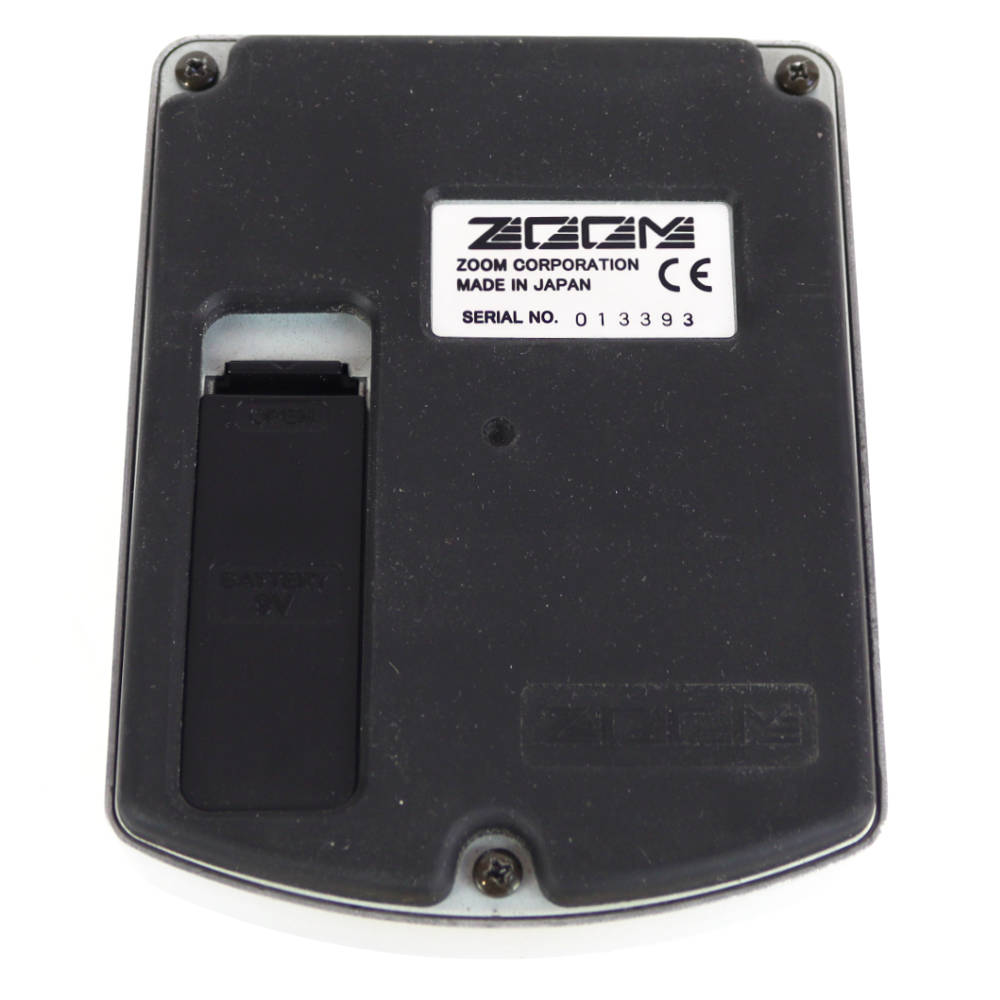 【中古】 オーバードライブ エフェクター ZOOM PD-01 Power Drive ギターエフェクター 裏面