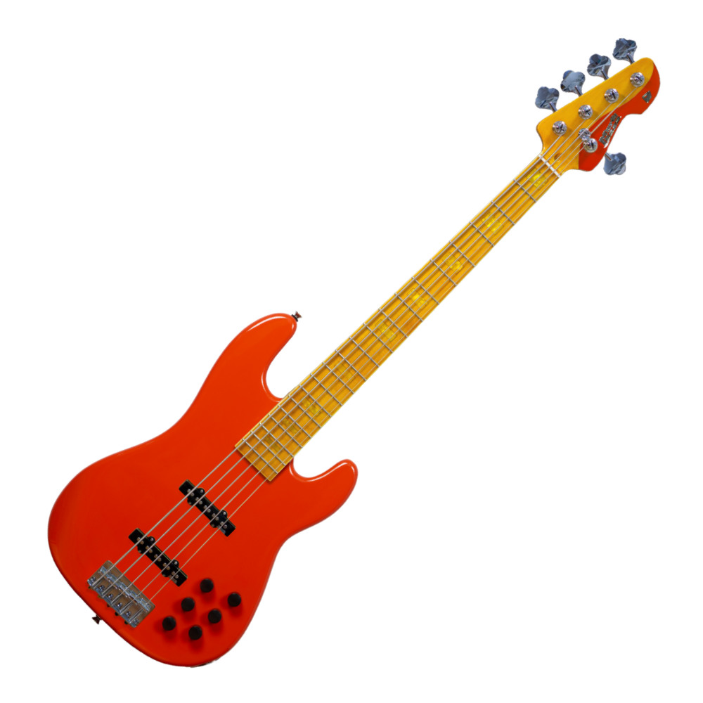 Markbass マークベース MB GV5 GLOXY VAL Fiesta Red CR MP 5弦エレキベース