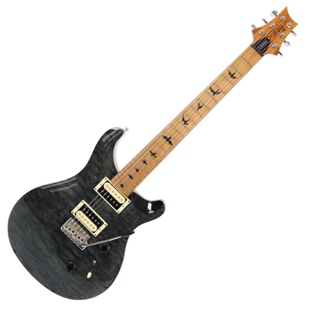 【中古】 PRS SE Custom 24 Roasted Maple LTD Grey Black 2019年製 エレキギター