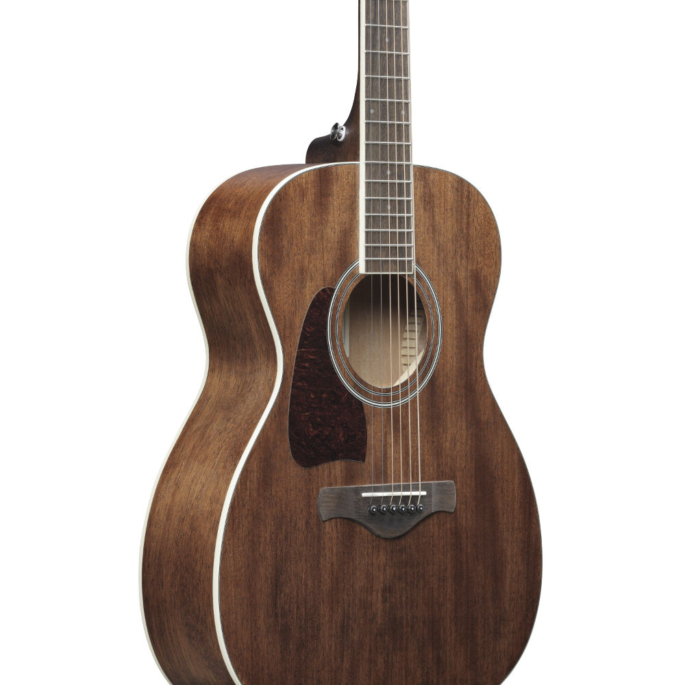 IBANEZ アイバニーズ AC340L-OPN Standard Grand Concert Acoustic For Lefty レフトハンドモデル アコースティックギター ボディ斜めアングル画像