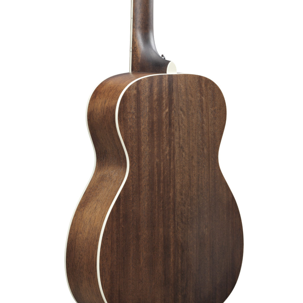 IBANEZ アイバニーズ AC340L-OPN Standard Grand Concert Acoustic For Lefty レフトハンドモデル アコースティックギター ボディバック斜めアングル画像