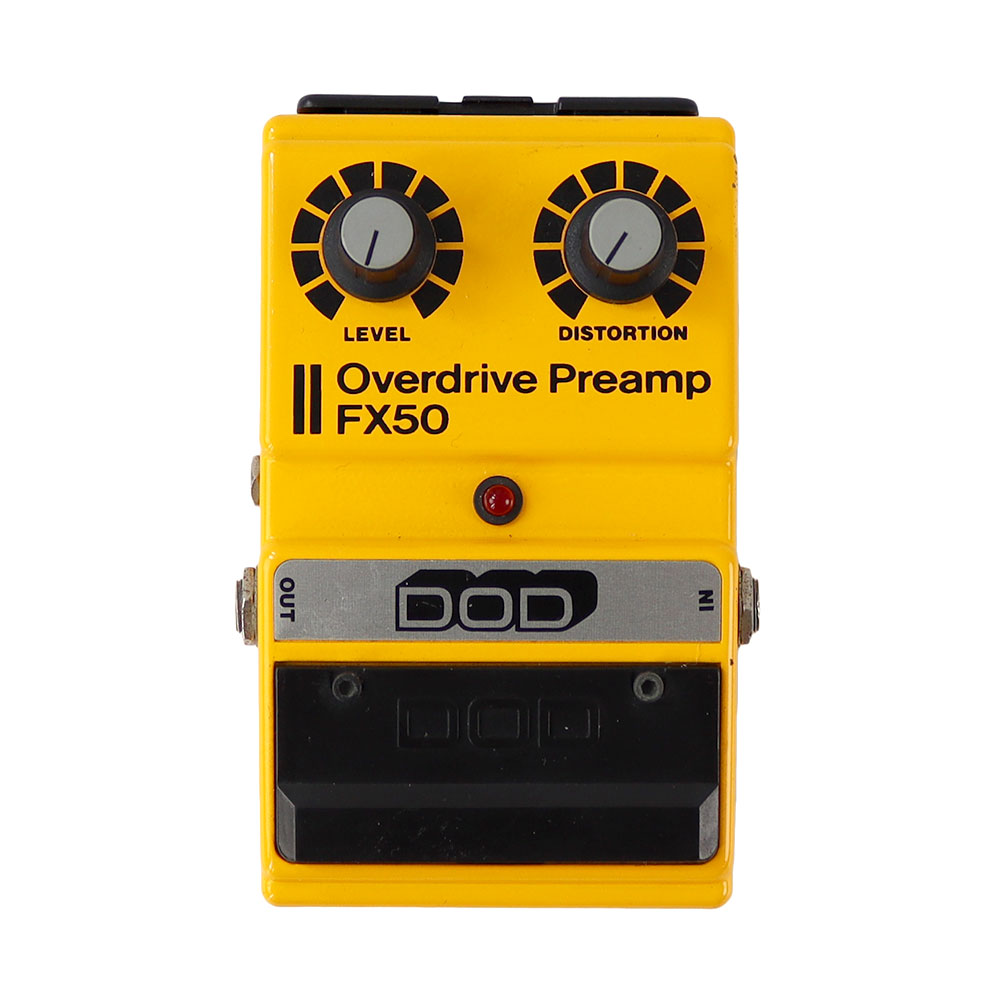 【中古】 オーバードライブ エフェクター DOD FX50 Overdrive Preamp オーバードライブプリアンプ ギター用エフェクター