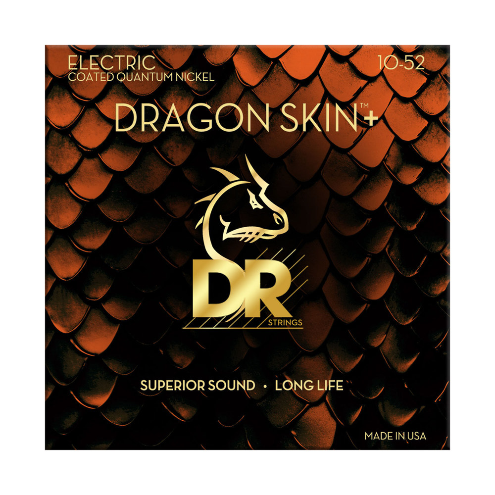 DR DRAGON SKIN＋ DEQ-10/52 10-52 コーティング弦 エレキギター弦