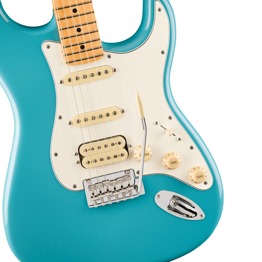 Fender フェンダー Player II Stratocaster HSS MN AQB エレキギター ボディトップ画像