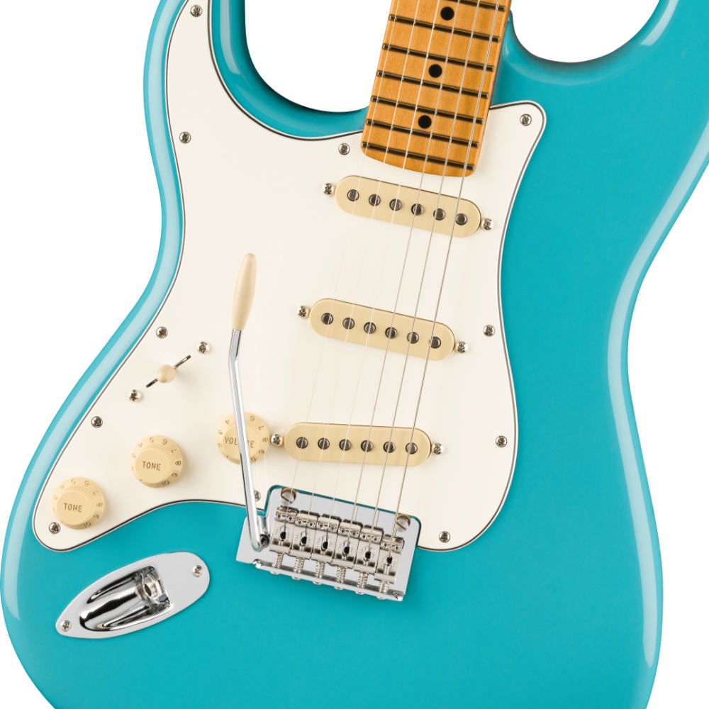 Fender フェンダー Player II Stratocaster Left-Handed MN Aquatone Blue レフティ エレキギター ストラトキャスター ボディアップ画像