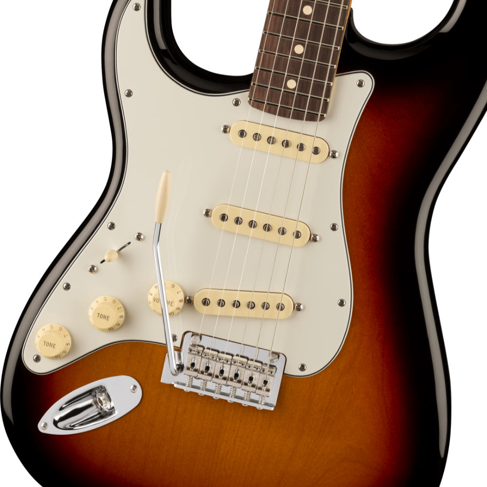 Fender フェンダー Player II Stratocaster Left-Handed RW 3-Color Sunburst レフティ エレキギター ストラトキャスター ボディアップ画像