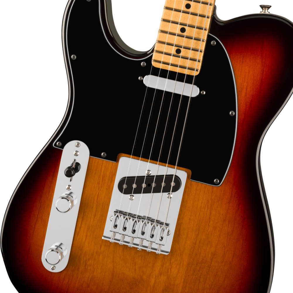 Fender フェンダー Player II Telecaster Left-Handed MN 3-Color Sunburst レフティ エレキギター テレキャスター ボディアップ画像