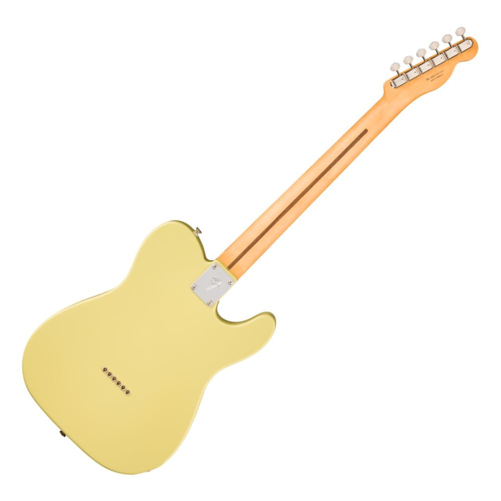 Fender フェンダー Player II Telecaster Left-Handed MN Hialeah Yellow レフティ エレキギター テレキャスター バック画像