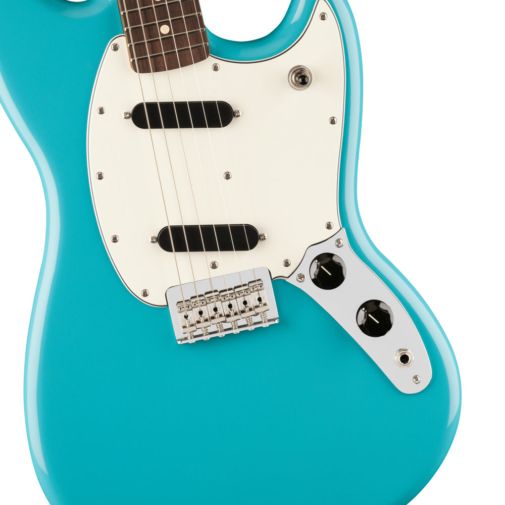 Fender フェンダー Player II Mustang RW AQB エレキギター ボディトップ画像