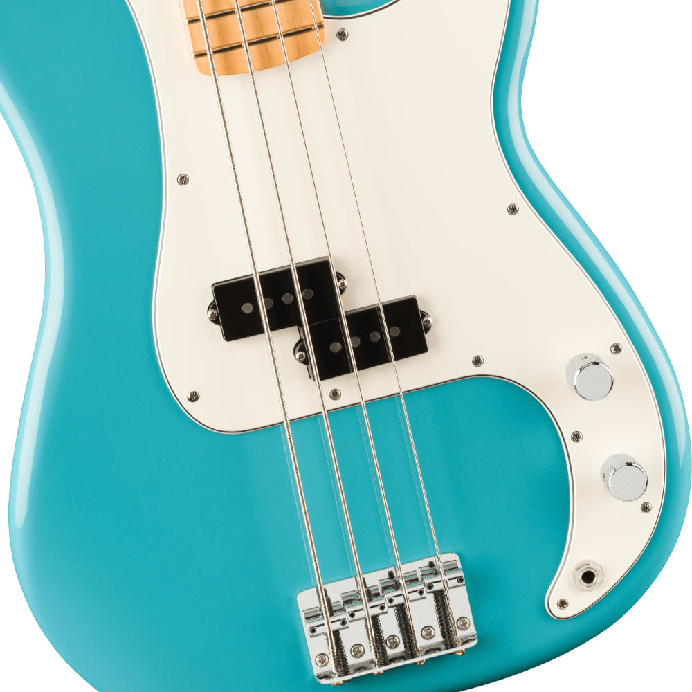 Fender フェンダー Player II Precision Bass MN Aquatone Blue エレキベース プレシジョンベース ボディ画像