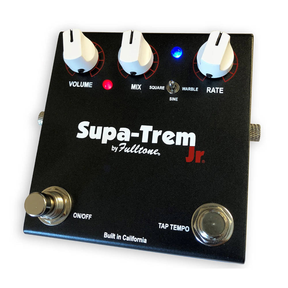 Fulltone フルトーン Supa-Trem Junior トレモロ ギターエフェクター フットスイッチ側サイド