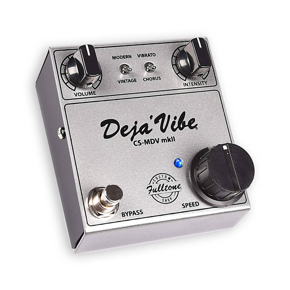 Fulltone フルトーン Mini-Deja’Vibe mk II アナログコーラス ヴィブラート ギターエフェクター サイドからのアングル