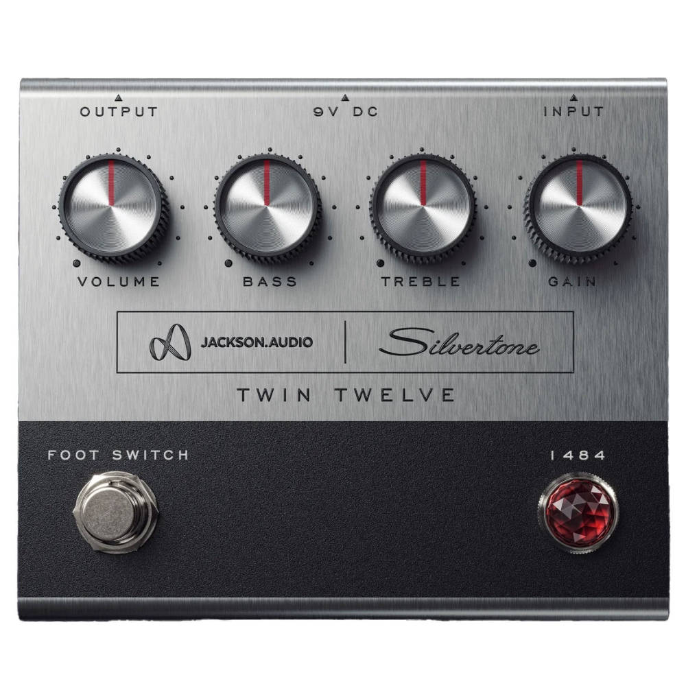 Jackson Audio 1484-TWIN TWELVE オーバードライブ ギターエフェクター 正面