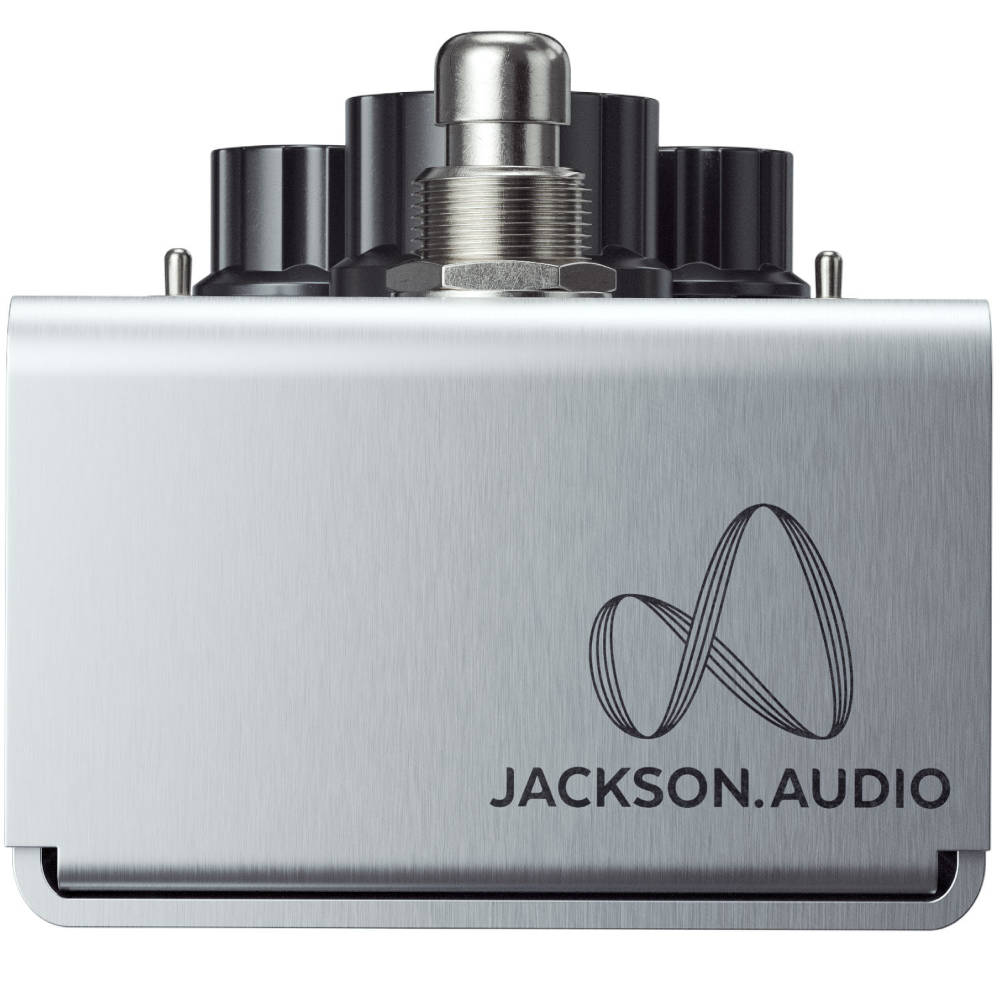 Jackson Audio PRISM ブースター/プリアンプ ギターエフェクター ロゴ側サイド