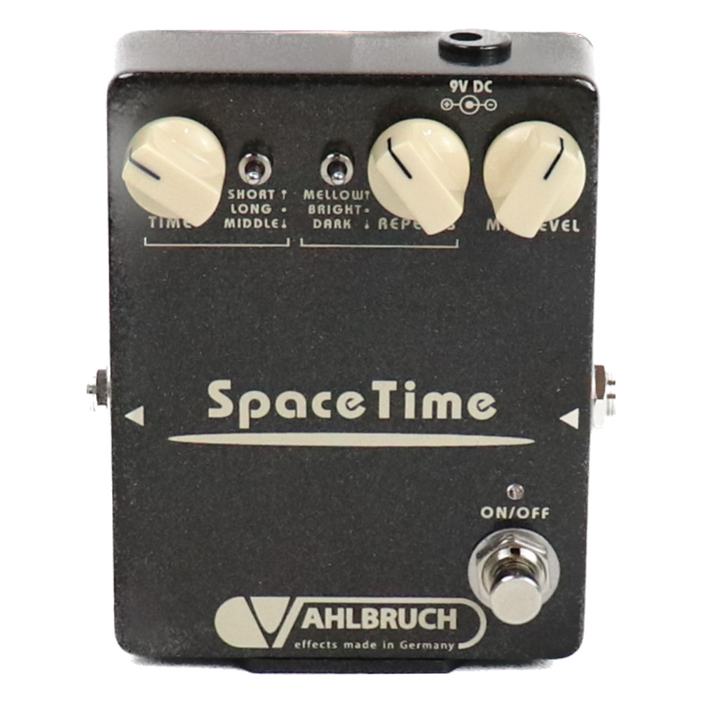 【中古】 ディレイ エフェクター VAHLBRUCH SpaceTime creme knobs ギターエフェクター 本体画像