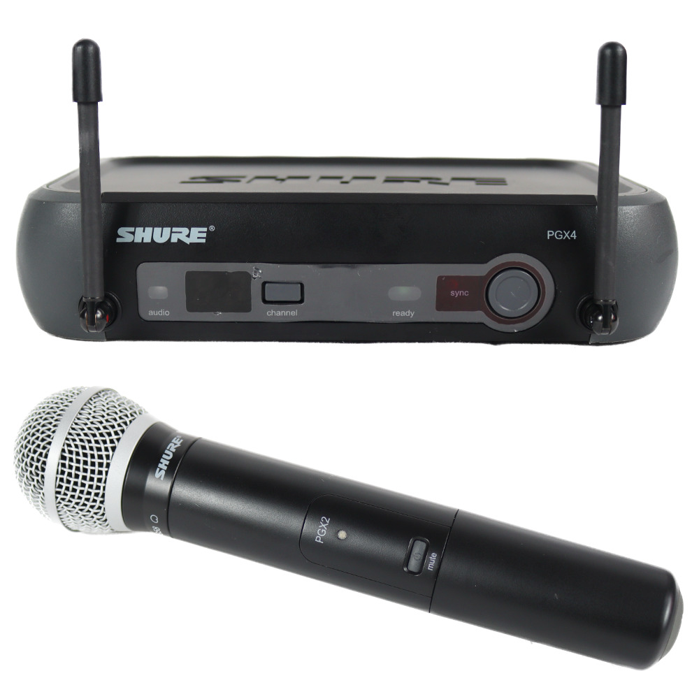 中古】 ワイヤレスマイク SHURE シュア PGX24/PG58 ボーカル用ワイヤレスマイク ハンドヘルド([USED]  特許取得のARCを採用した高品位ワイヤレスシステム) | web総合楽器店 chuya-online.com