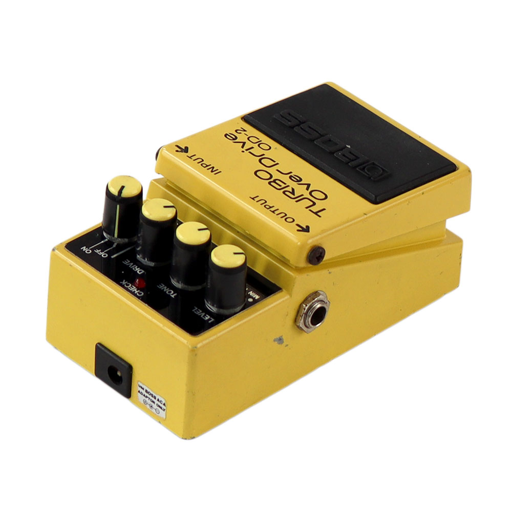 【中古】ターボオーバードライブ エフェクター BOSS OD-2 TURBO OverDrive ボス ギターエフェクター 全体