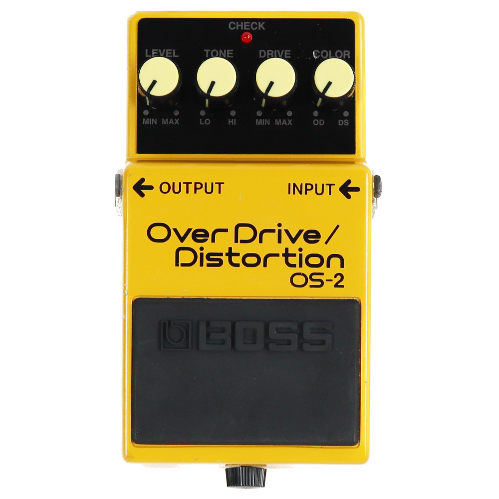 【中古】オーバードライブ ディストーション エフェクター BOSS OS-2 OverDrive Distortion ギターエフェクター