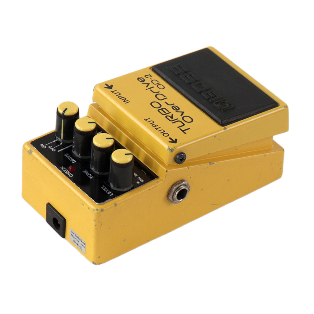 【中古】ターボオーバードライブ エフェクター BOSS OD-2 TURBO OverDrive ボス ギターエフェクター 全体