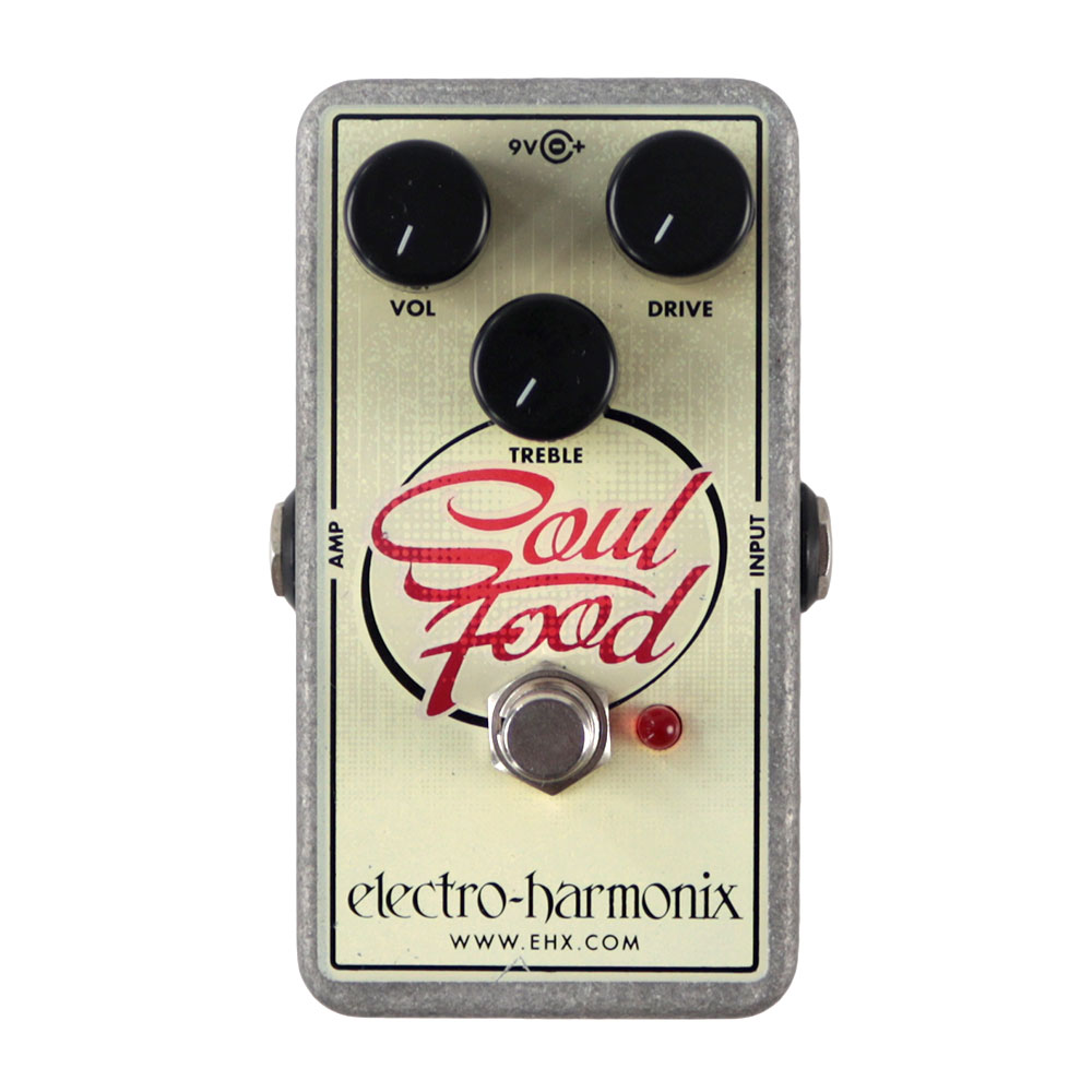 【中古】 オーバードライブ エフェクター ELECTRO-HARMONIX Soul Food ギターエフェクター 正面