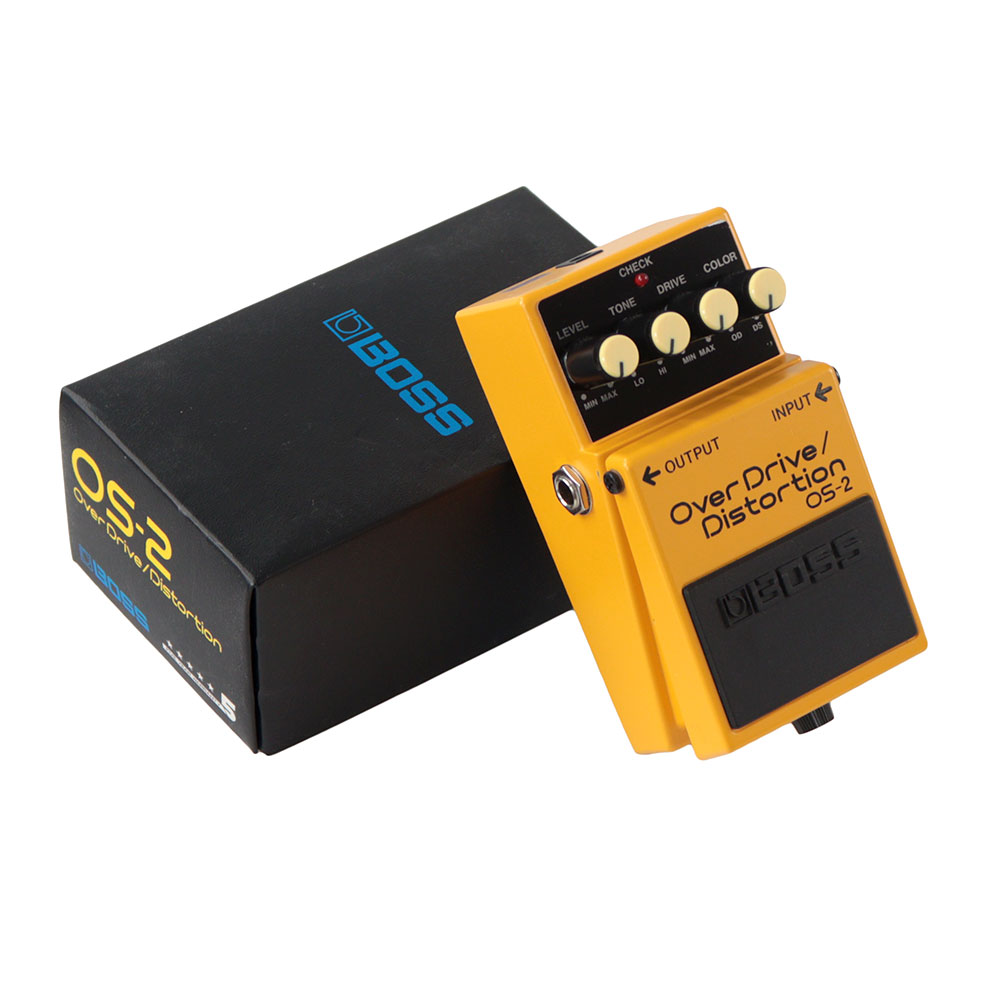 【中古】オーバードライブ ディストーション エフェクター BOSS OS-2 OverDrive Distortion ギターエフェクター