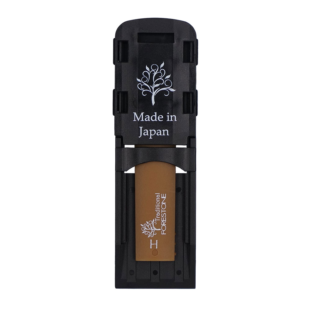 Forestone フォレストーン Reed Clarinet Traditional H クラリネットリード 1枚 リードを保護するガード付き