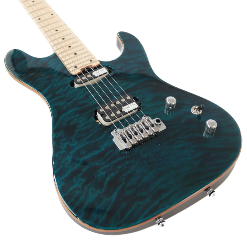 SCHECTER シェクター MZ-1 BLU/M エレキギター ボディ画像2