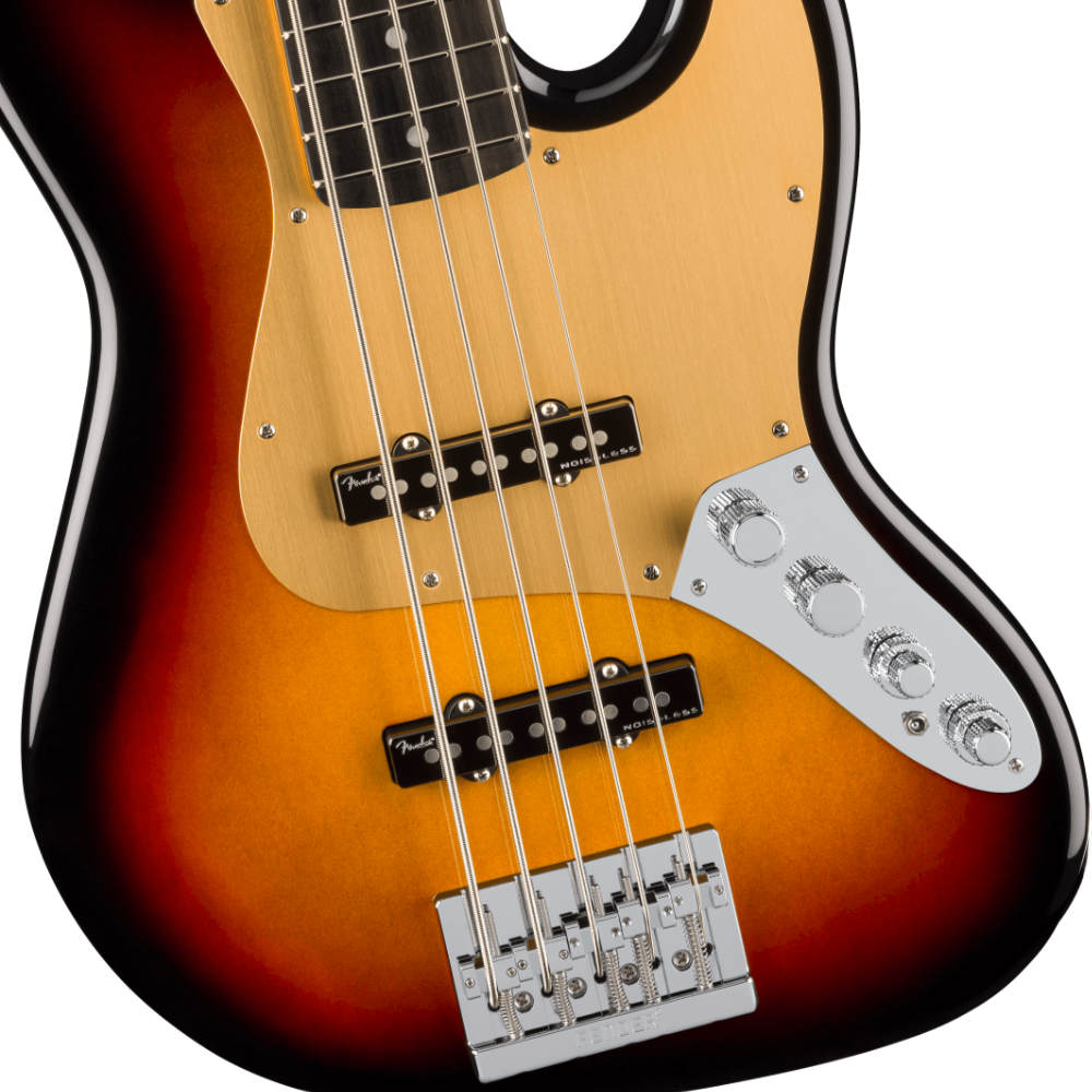 Fender フェンダー American Ultra II Jazz Bass V EB Ultraburst 5弦エレキベース ジャズベース ボディアップ画像