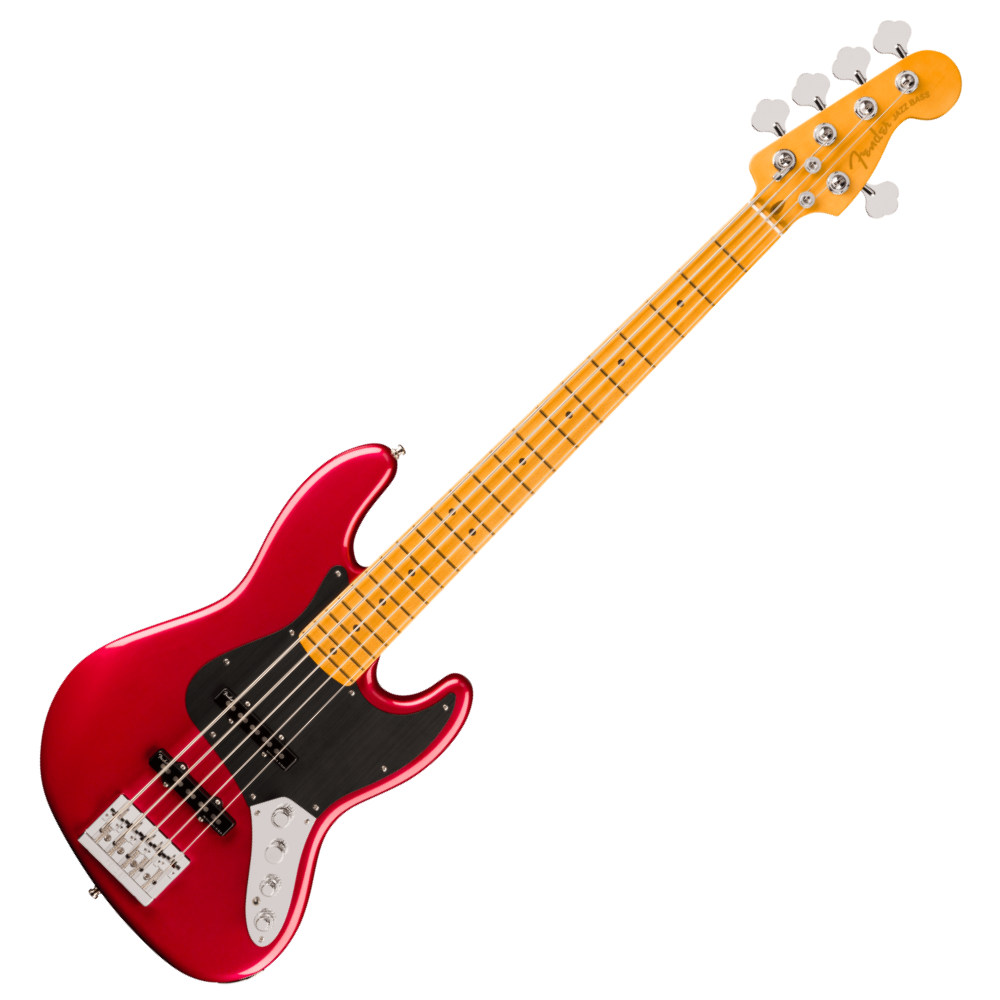 Fender フェンダー American Ultra II Jazz Bass V MN Sinister Red 5弦エレキベース ジャズベース