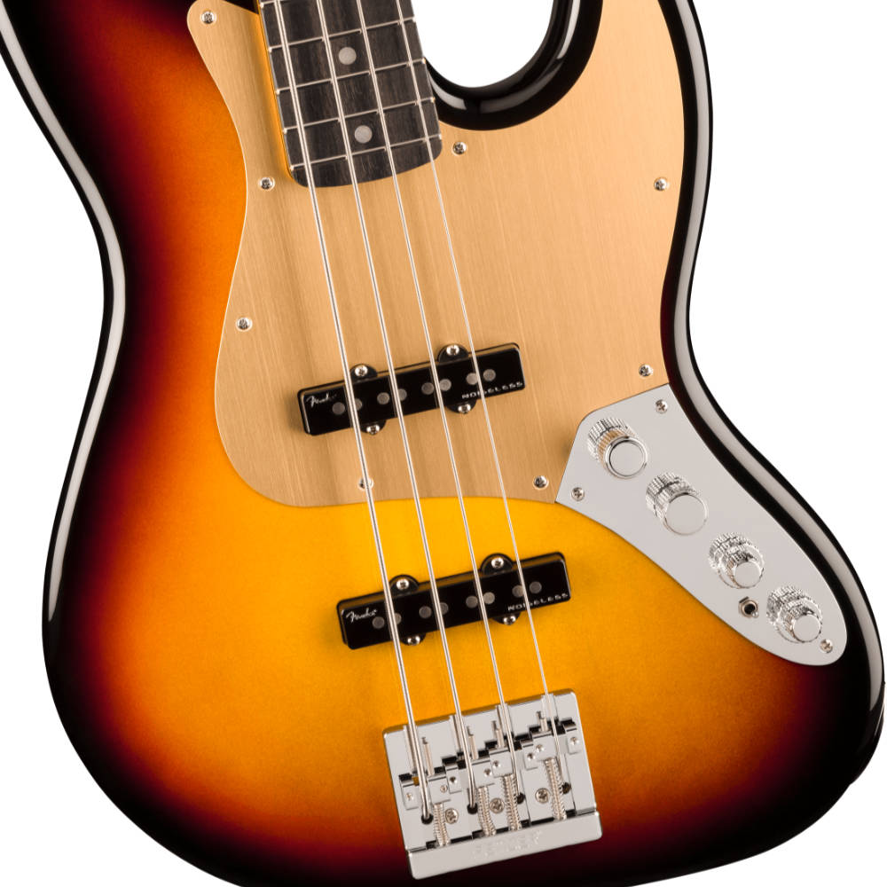 Fender フェンダー American Ultra II Jazz Bass EB Ultraburst エレキベース ジャズベース ボディアップ画像