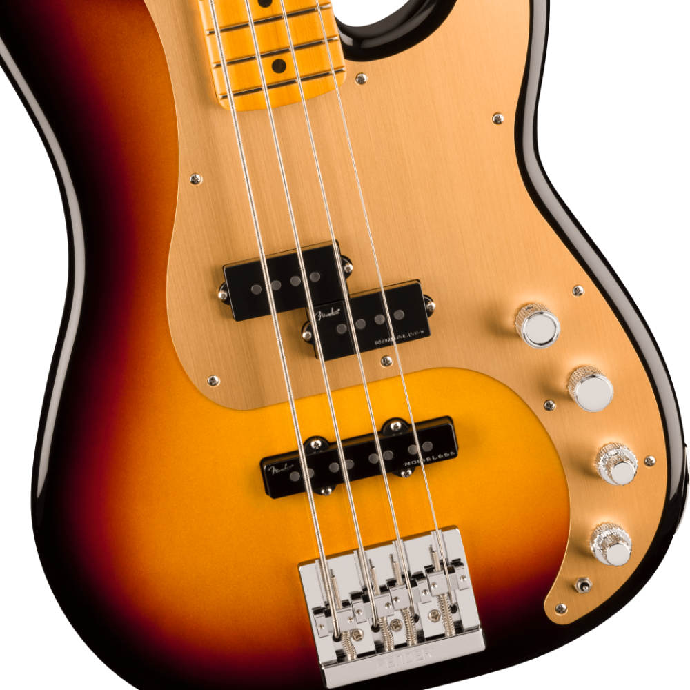 Fender フェンダー American Ultra II Precision Bass MN Ultraburst エレキベース プレシジョンベース ボディアップ画像