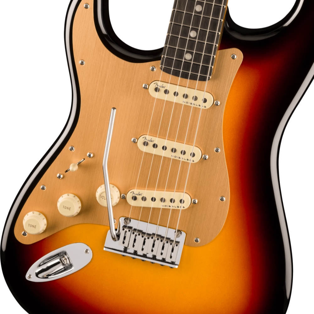 Fender フェンダー American Ultra II Stratocaster Left-Hand EB Ultraburst レフティ エレキギター ストラトキャスター ボディアップ画像