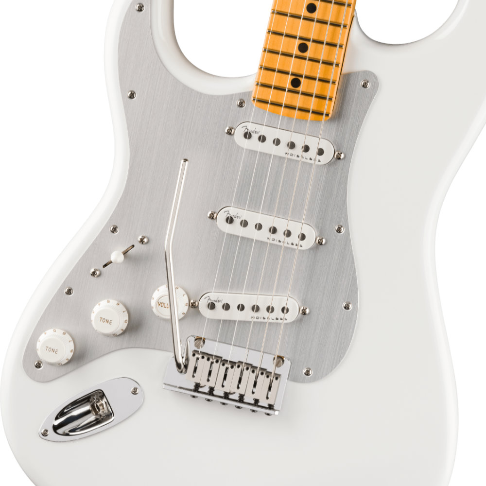 Fender フェンダー American Ultra II Stratocaster Left-Hand MN Avalanche レフティ エレキギター ストラトキャスター ボディアップ画像