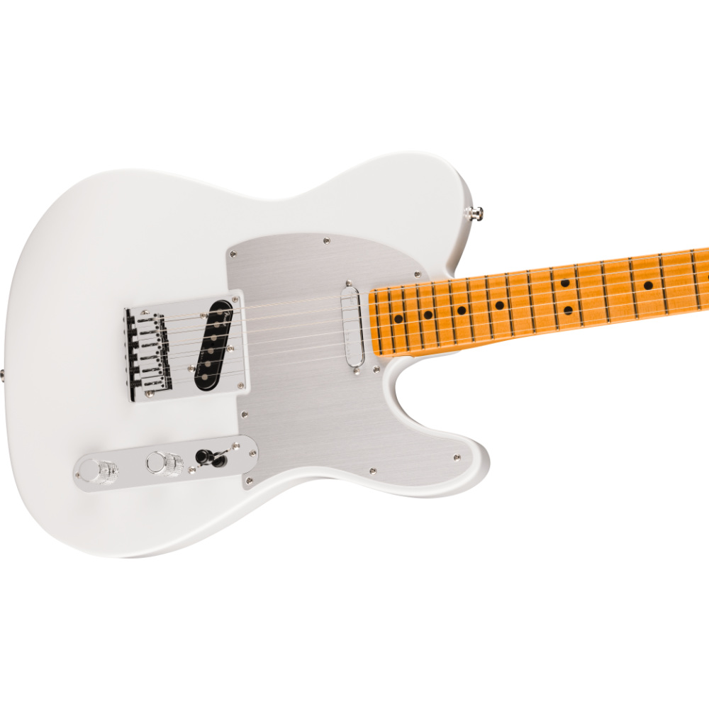 Fender フェンダー American Ultra II Telecaster MN Avalanche エレキギター テレキャスター ボディ斜めアングル画像