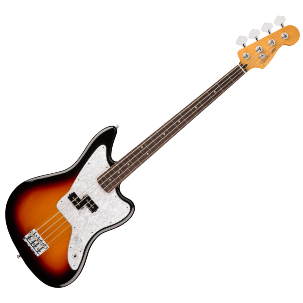 Fender フェンダー Mark Hoppus Jaguar Bass Rosewood Fingerboard 3-Color Sunburst エレキベース