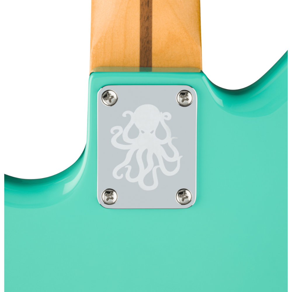 Fender フェンダー Mark Hoppus Jaguar Bass Rosewood Fingerboard Sea Foam Green エレキベース ネックジョイントプレート