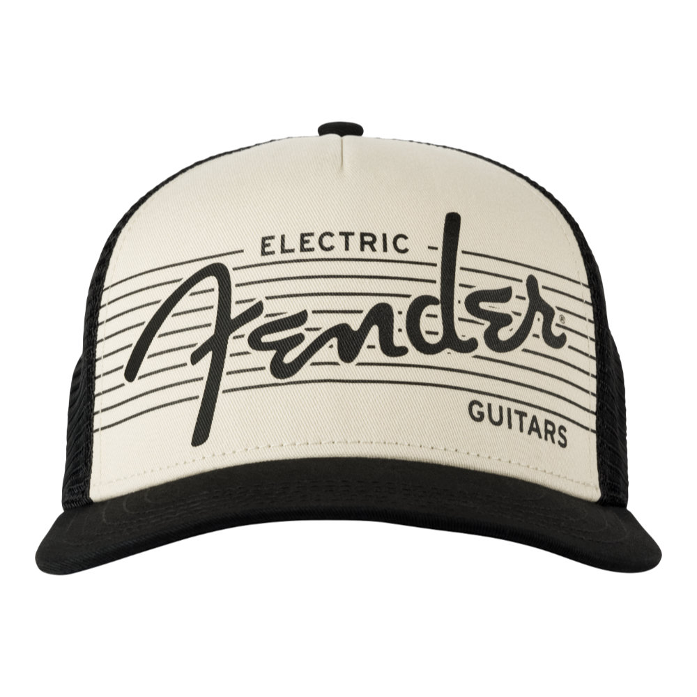 Fender フェンダー Fender Electric Hat Black/Cream One Size 正面