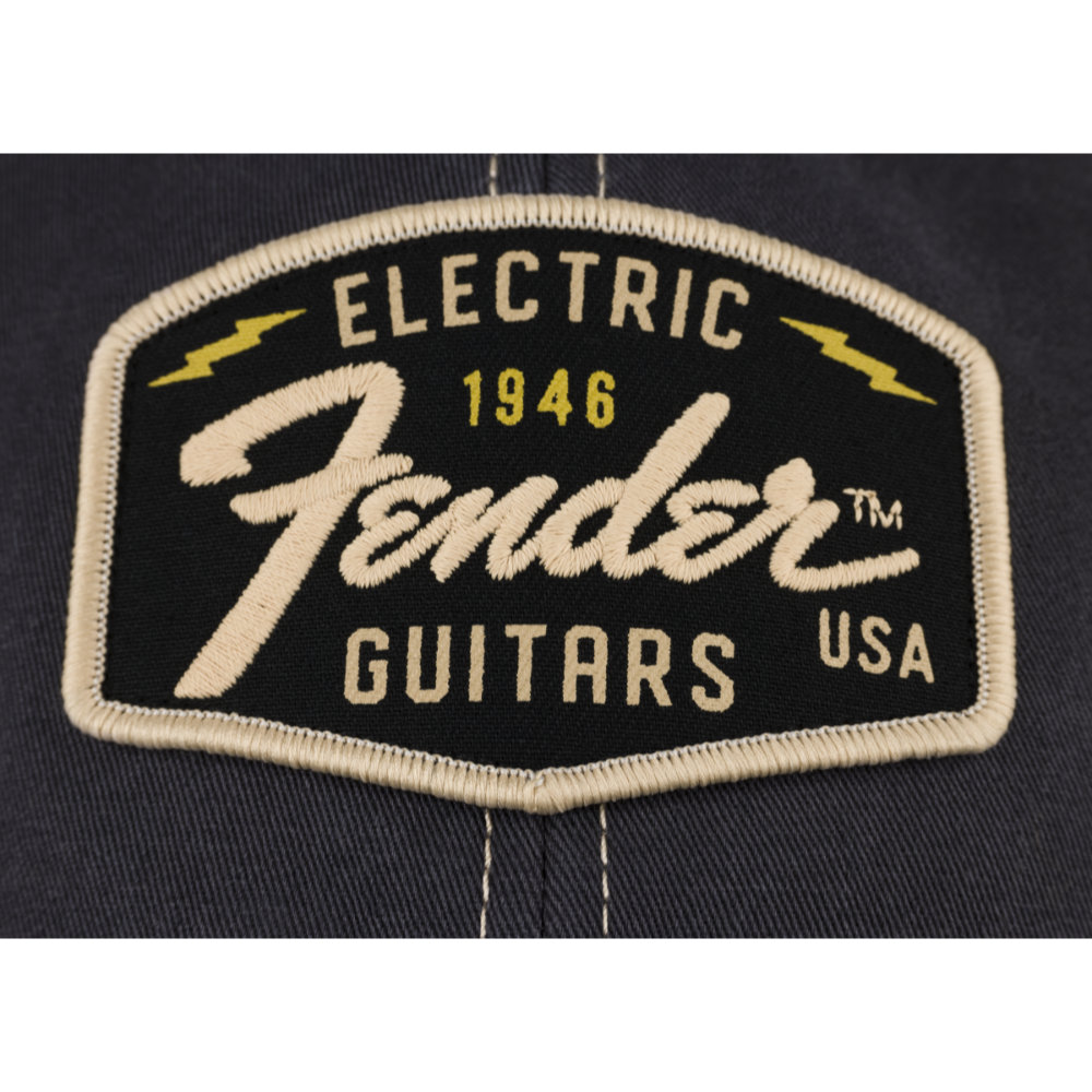 Fender フェンダー Fender Transition Logo Patch Hat Black/Stone One Size ロゴ