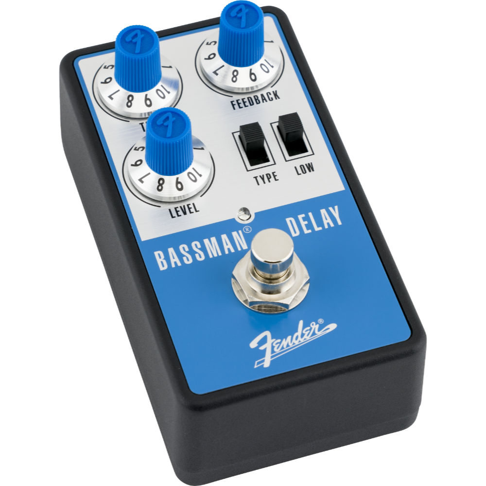 Fender フェンダー Bassman Delay ディレイ エフェクター 左サイド