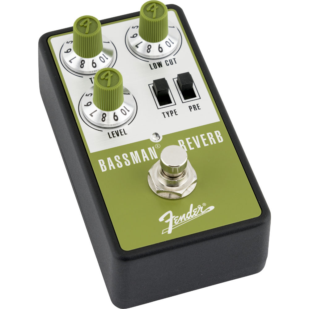 Fender フェンダー Bassman Reverb リバーブ ベースエフェクター 左サイド