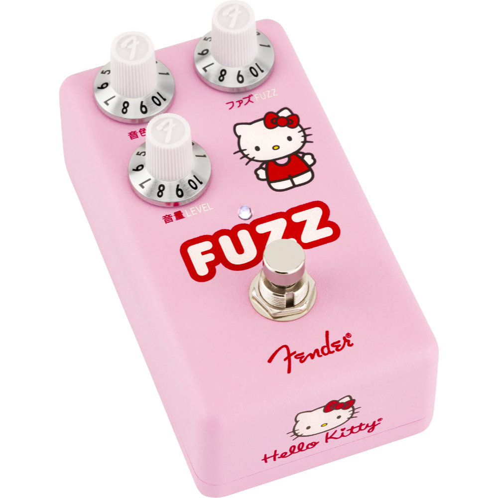 Fender フェンダー HELLO KITTY FUZZ ファズ ギターエフェクター 全体