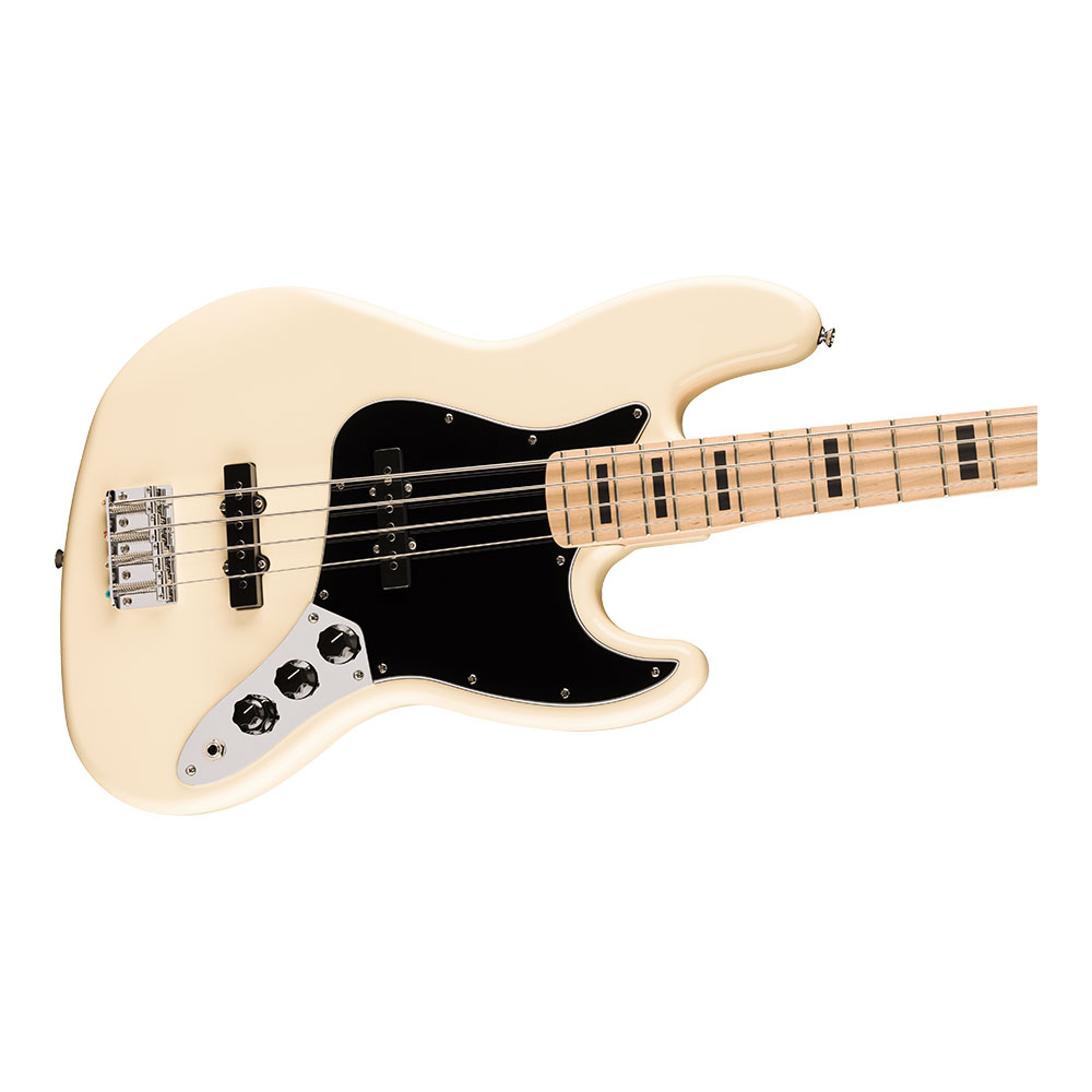 Squier スクワイヤー スクワイア Affinity Series Active Jazz Bass MN Olympic White エレキベース ジャズベース ボディ