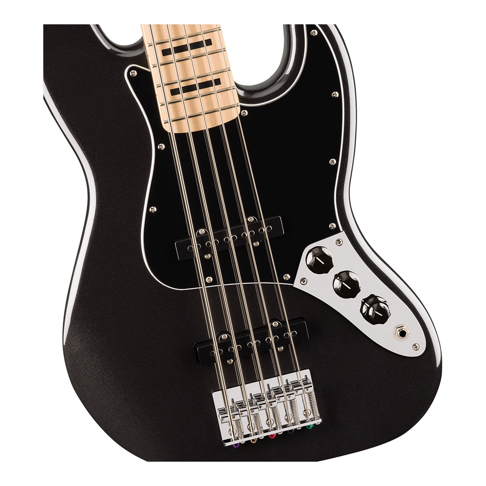 Squier スクワイヤー スクワイア Affinity Series Active Jazz Bass V MN Black Metallic エレキベース ジャズベース 5弦ベース ボディ